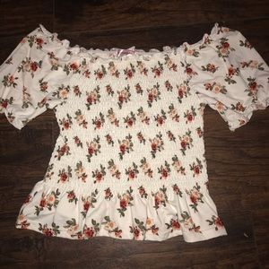 Flowered blouse